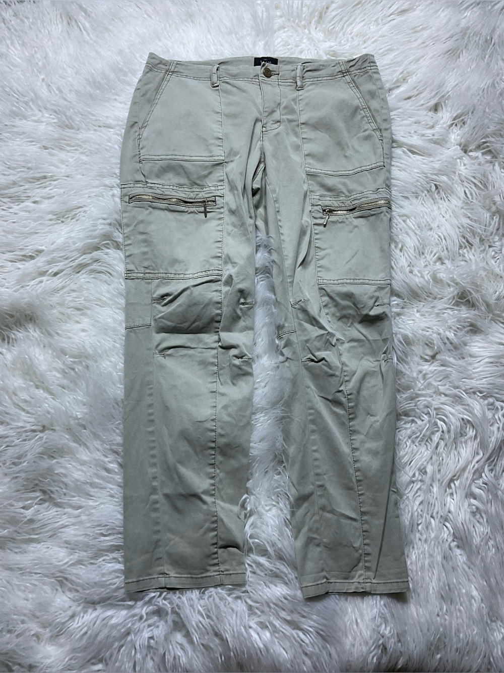 WHBM The Slim Crop Utility Pants